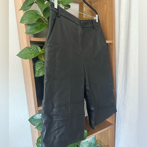 Tibi Leather Bermuda Shorts 🐾 - Picture 5 of 11